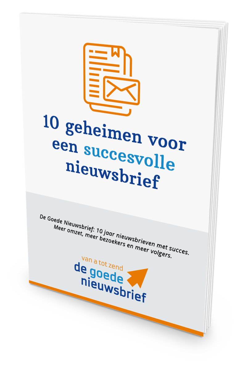 E-book: 10 geheimen voor een succesvolle nieuwsbrief
